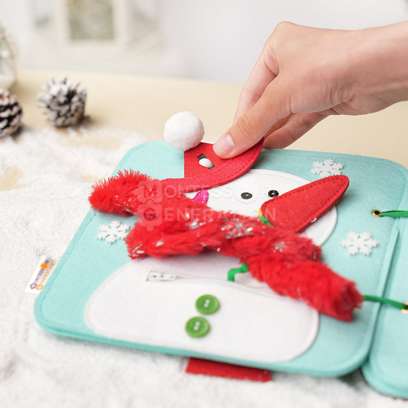 Christmas Reindeer Felt Activity Book, Ages 3+