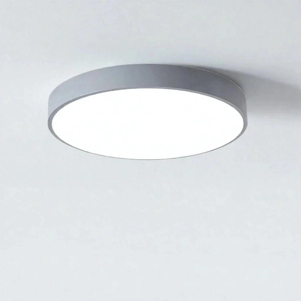 Ultra-Slim Round LED Ceiling Light, 5 cm Deep