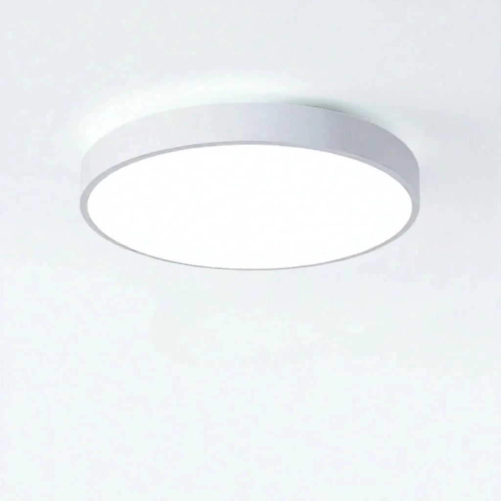 Ultra-Slim Round LED Ceiling Light, 5 cm Deep