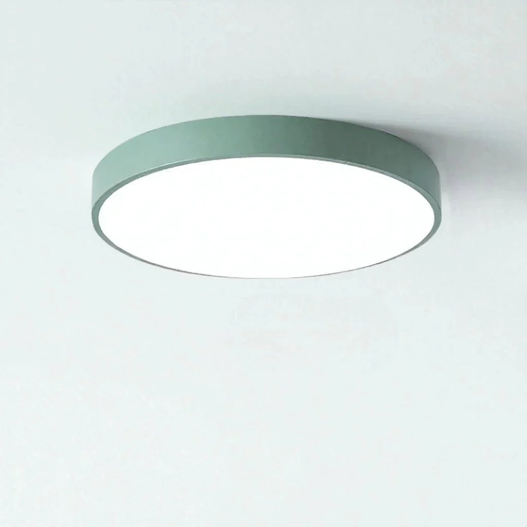 Ultra-Slim Round LED Ceiling Light, 5 cm Deep