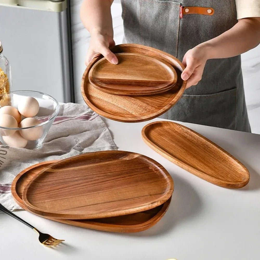 Acacia Wood Serving Tray