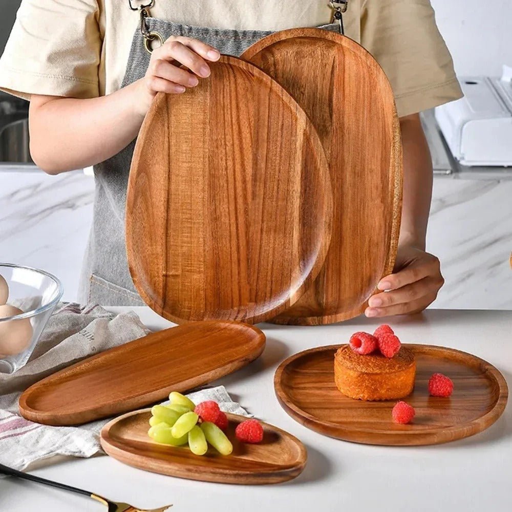 Acacia Wood Serving Tray