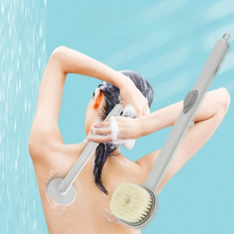 Brosse de dos longue pour la douche