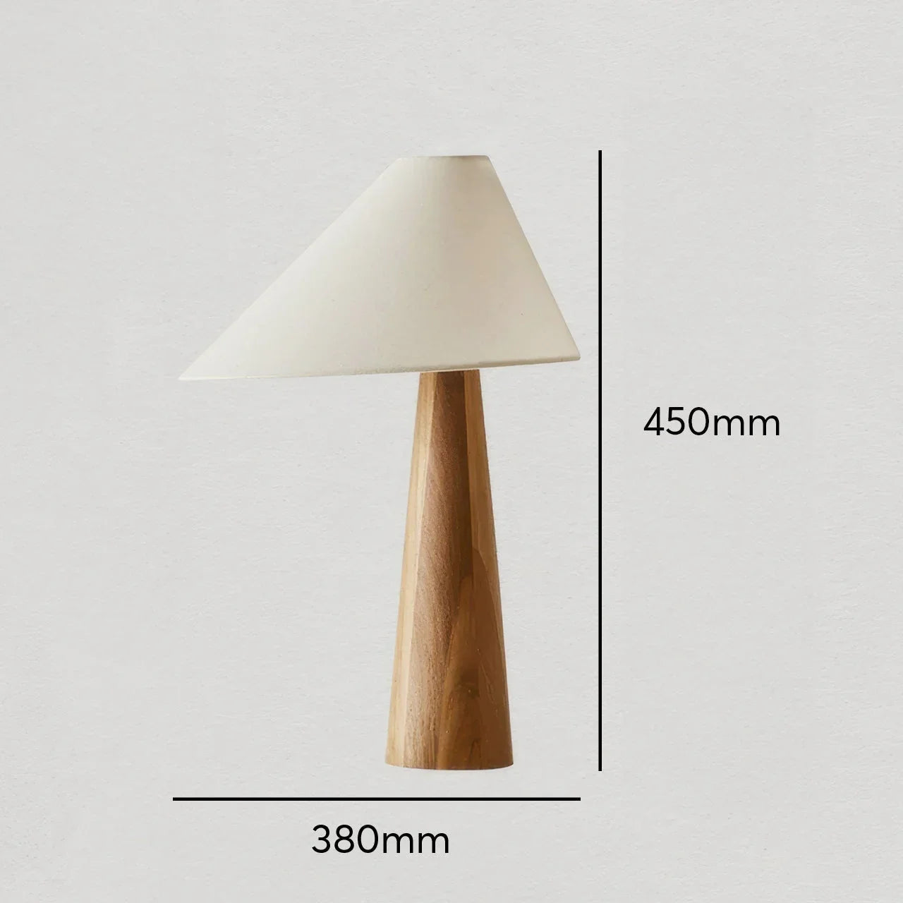 Lampe de Table Bonfilia en Bois