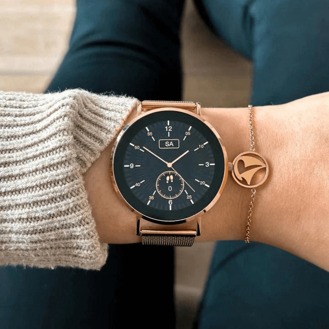 SlimGrace Elite - Montre Connectée Ultra-Fine