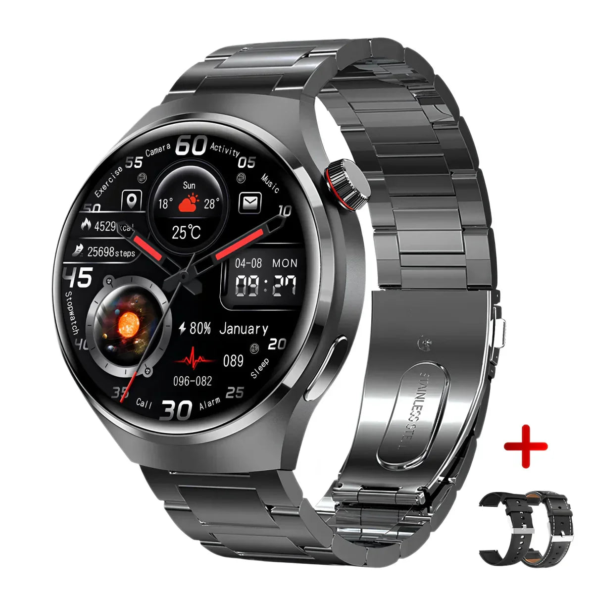 EliteXplorer Watch - Montre Connectée GPS et AMOLED