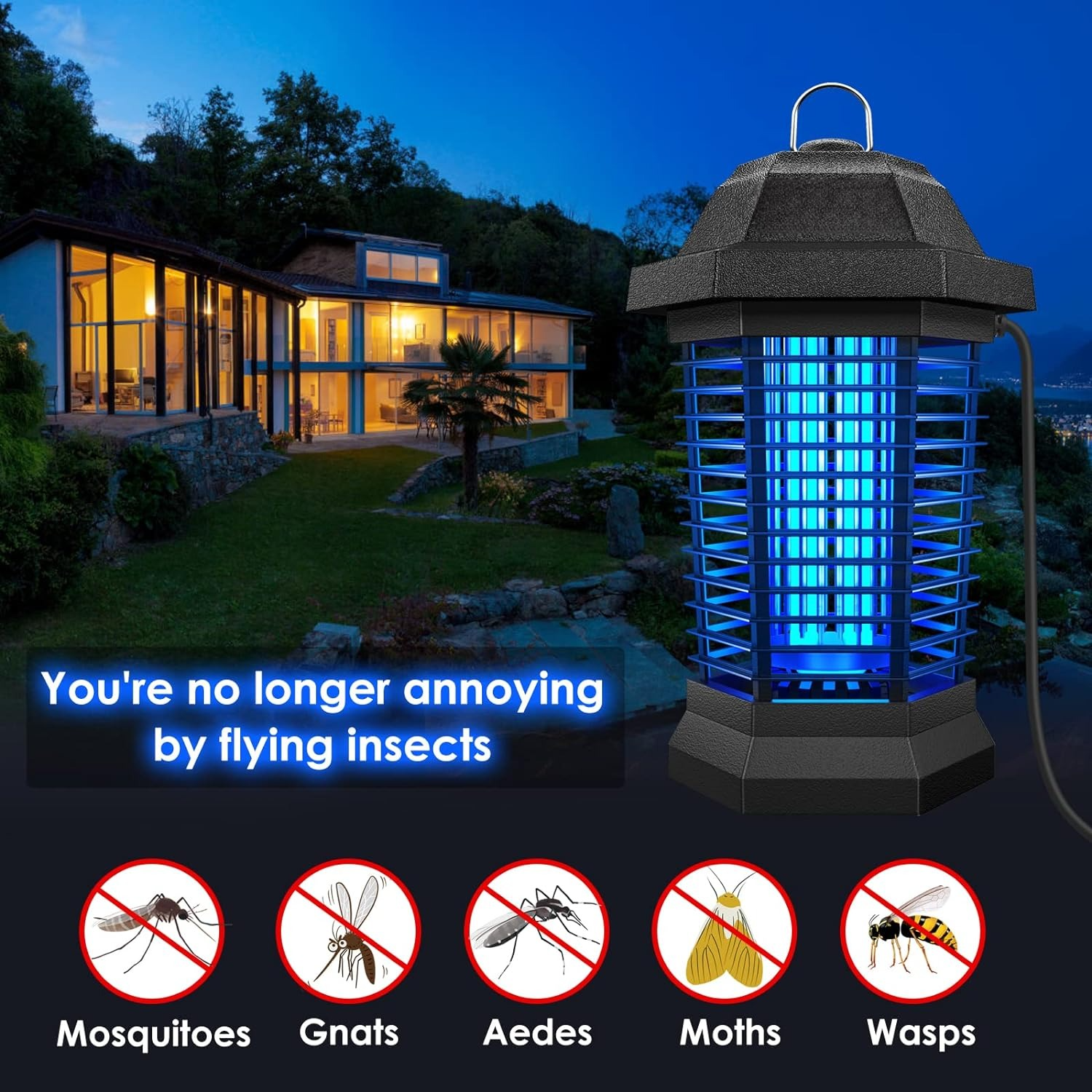Lampe Tue-Insectes Électrique