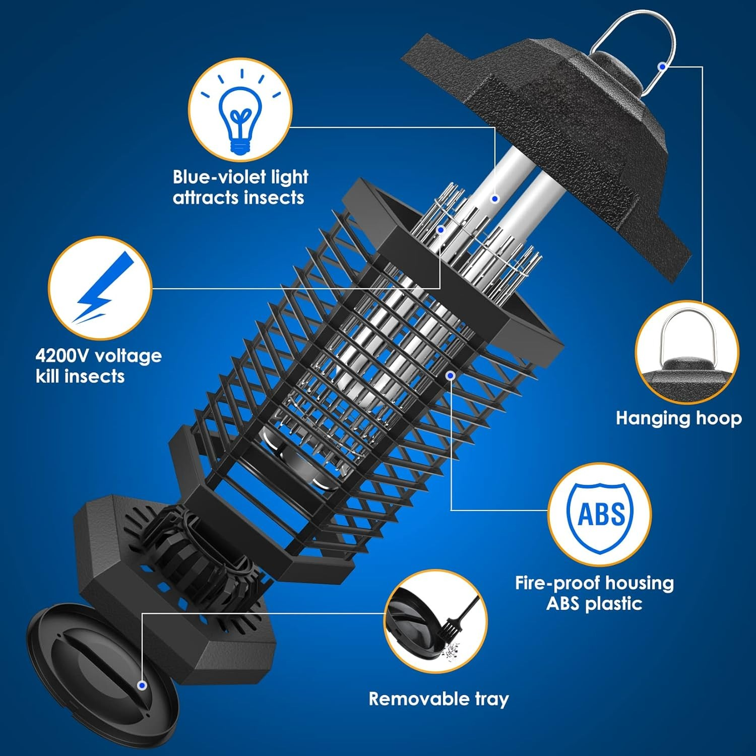 Lampe Tue-Insectes Électrique