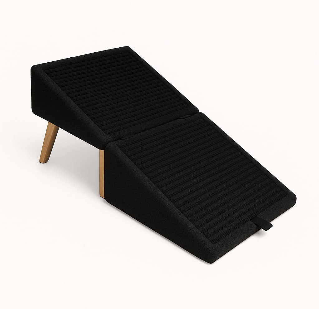 Pouf Escalier pour Animaux en Acier et Polyester