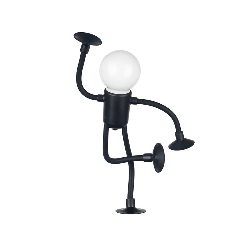 Poseable Figure Night Light with Suction Cup