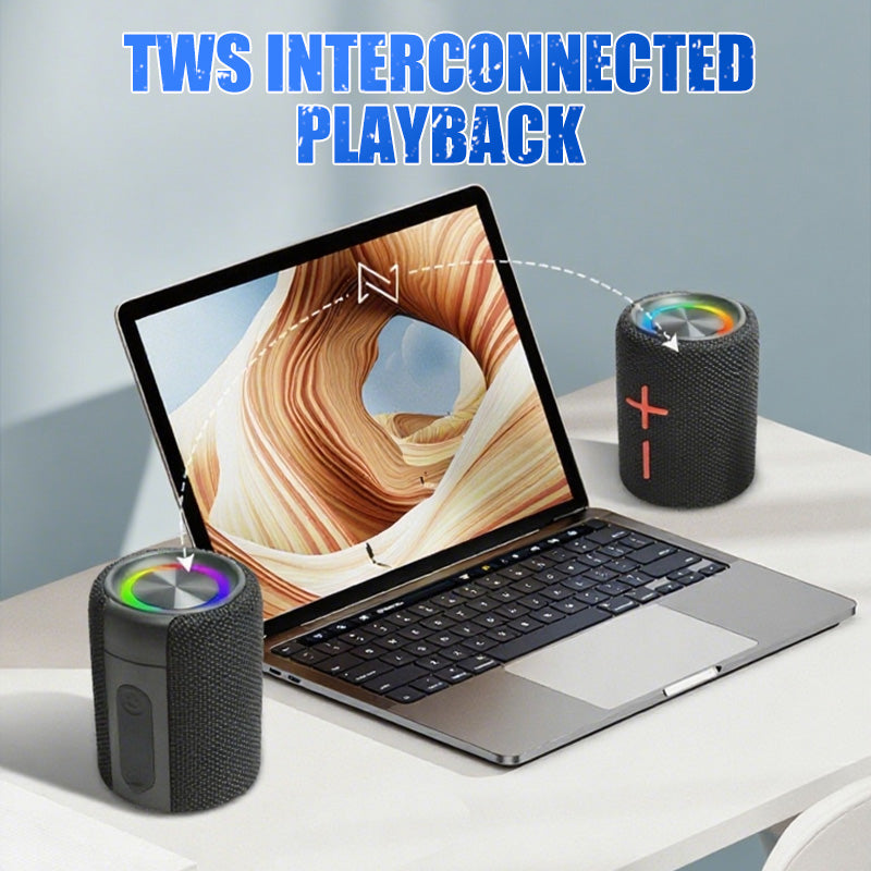 Enceinte Bluetooth 2 en 1 séparable et magnétique