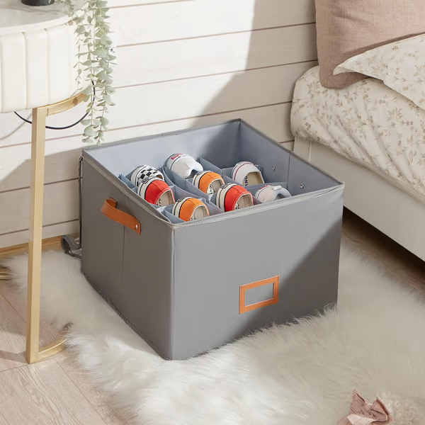 Organisateur à chaussures pliable en tissu