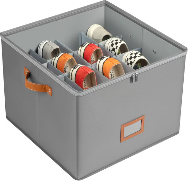 Organisateur à chaussures pliable en tissu