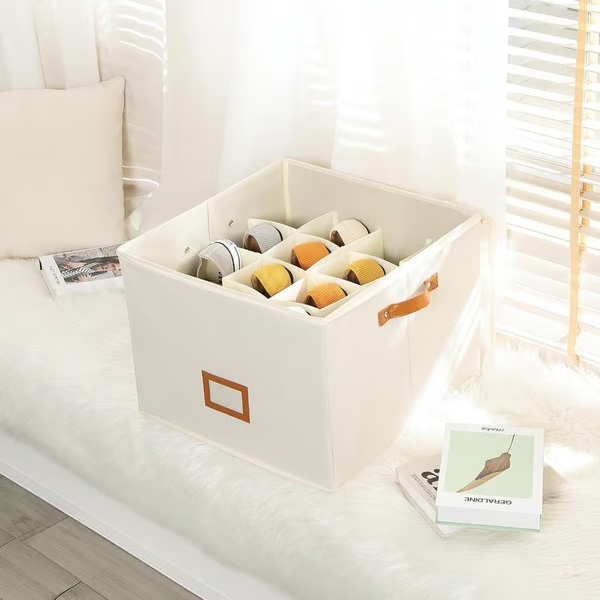 Organisateur à chaussures pliable en tissu