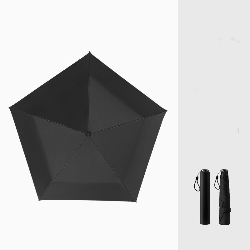 Ultralight 103 g Compact Umbrella for Rain and Sun