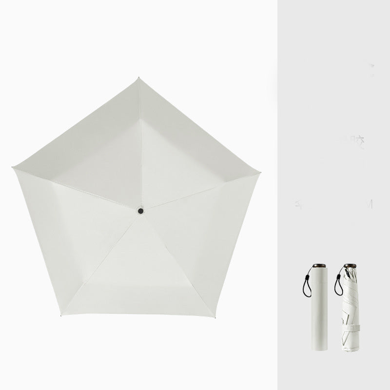 Ultralight 103 g Compact Umbrella for Rain and Sun