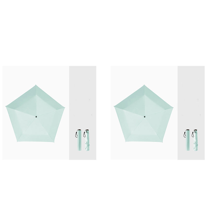 Ultralight 103 g Compact Umbrella for Rain and Sun