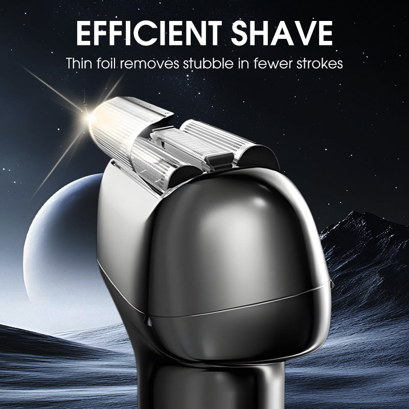 Rasoir électrique à grille rechargeable pour homme