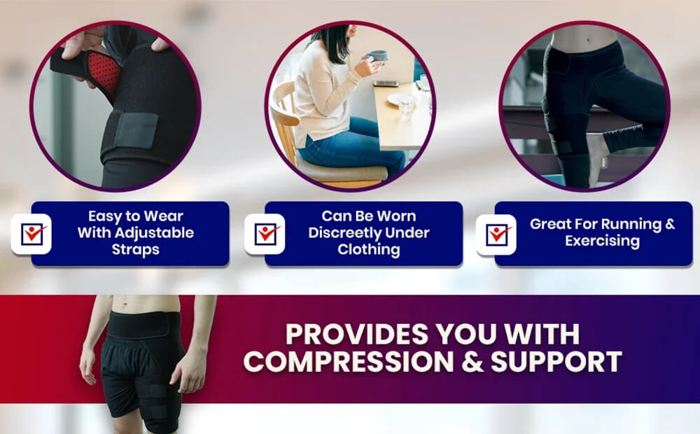 Ceinture de Maintien de Hanche à Compression