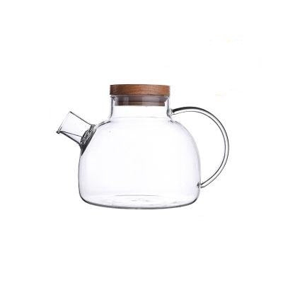 Théière en verre borosilicaté, en pièce seule ou en lot