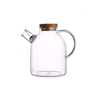 Théière en verre borosilicaté, en pièce seule ou en lot