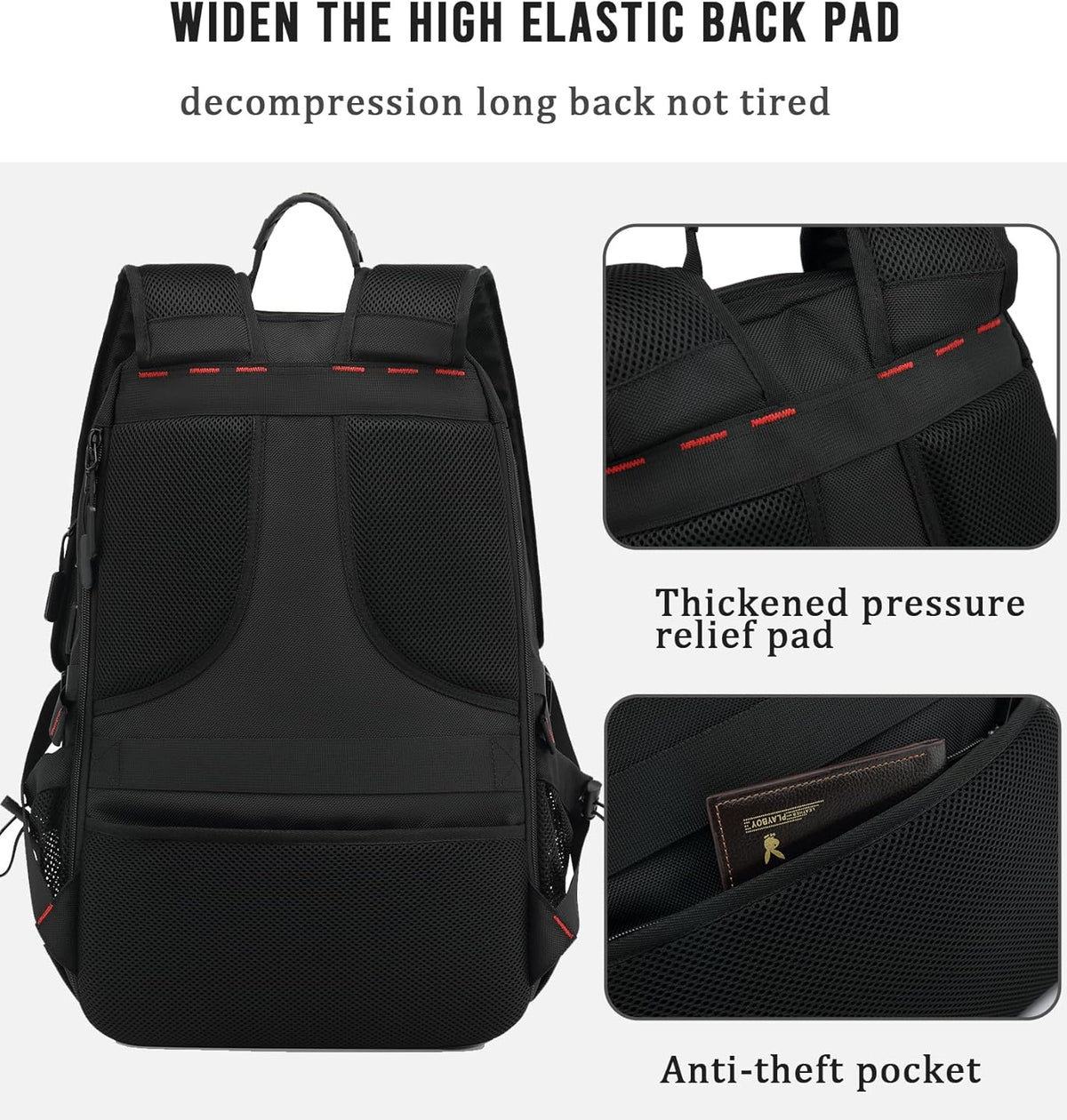 Sac à dos de voyage 60 L avec compartiment chaussures