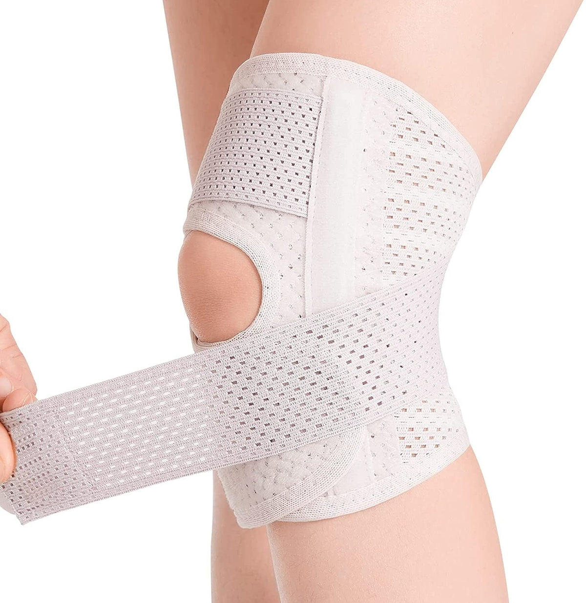 Sangle de Genou Réglable à Compression pour le Sport