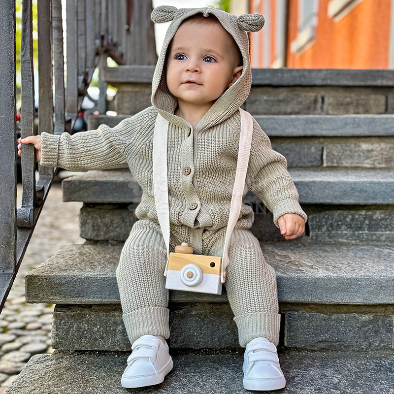 Appareil photo en bois pour enfant, dès 3 ans