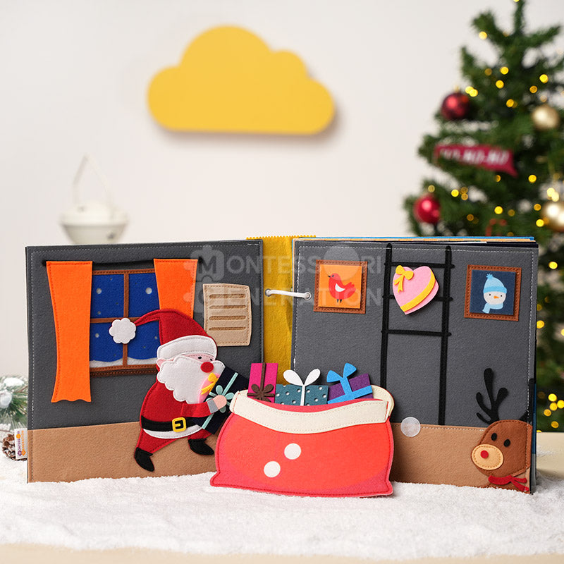 Christmas Felt Activity Book, Ages 3+